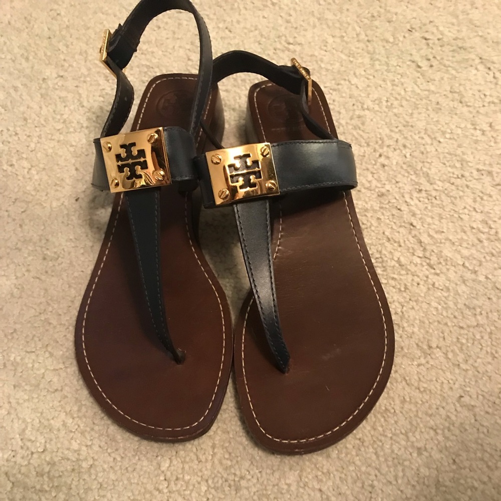 Tory Burch sandals 100% authentic and worn once